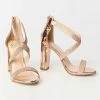 Fortune Dynamic Penny Copper Rhinestone Heels