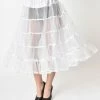 Unique Vintage Unique Vintage Brand 1950s Style White Petticoat Crinoline