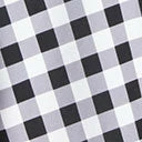 Unique Vintage Black & White Gingham Pin-Up Coronado Swim Skirt Swimwear